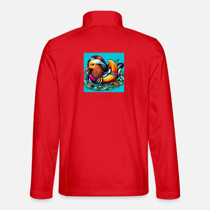 Canard mandarin Veste en tissu softshell Unisexe