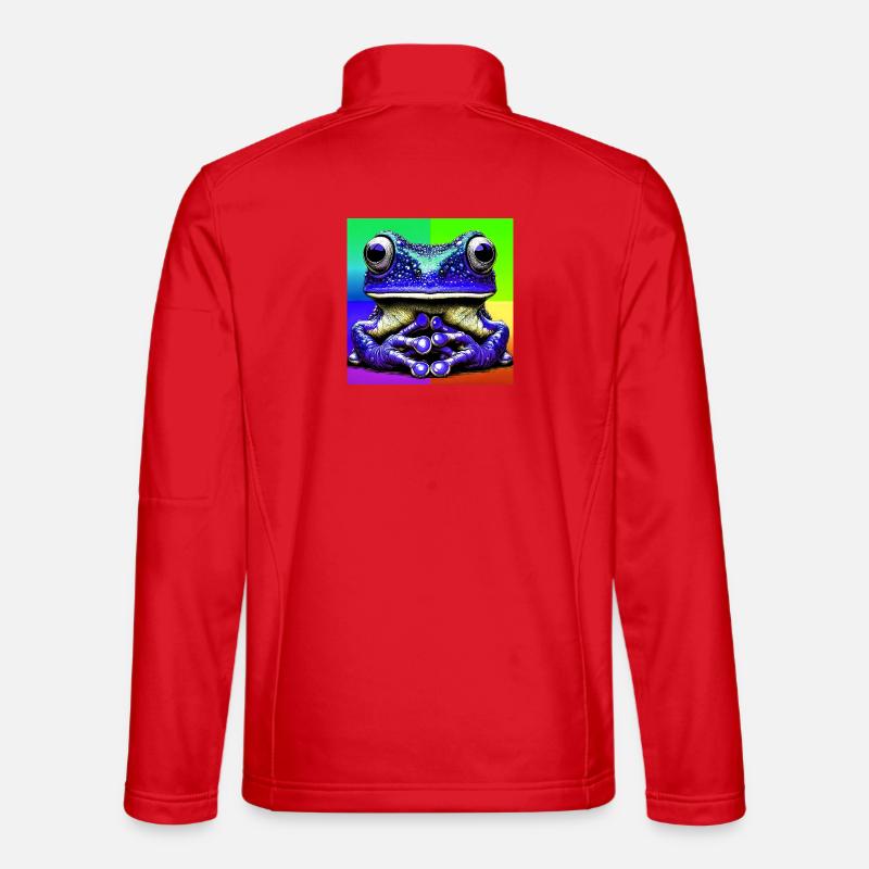 Frosch - Unisex Softshelljacke - Rot
