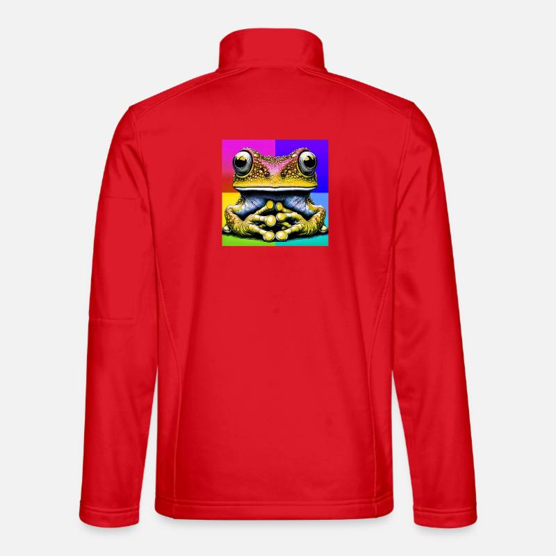 frog - Unisex Softshell Jacket - red