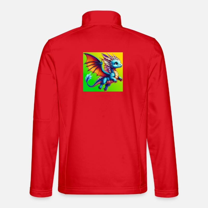 Drache Unisex Softshelljacke