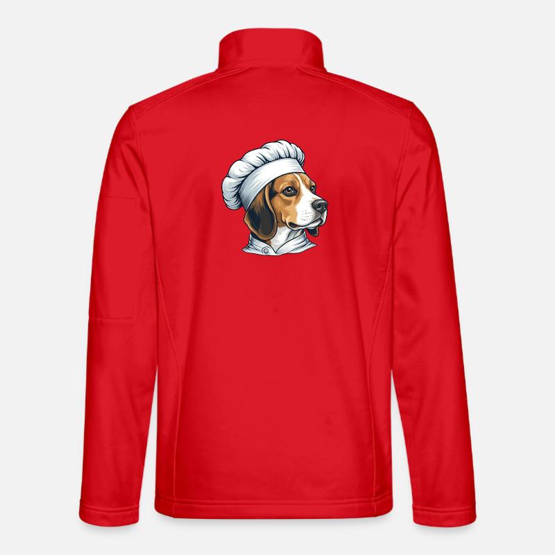 Beagle Chef – Funny Dog Chef Unisex Softshell Jacket