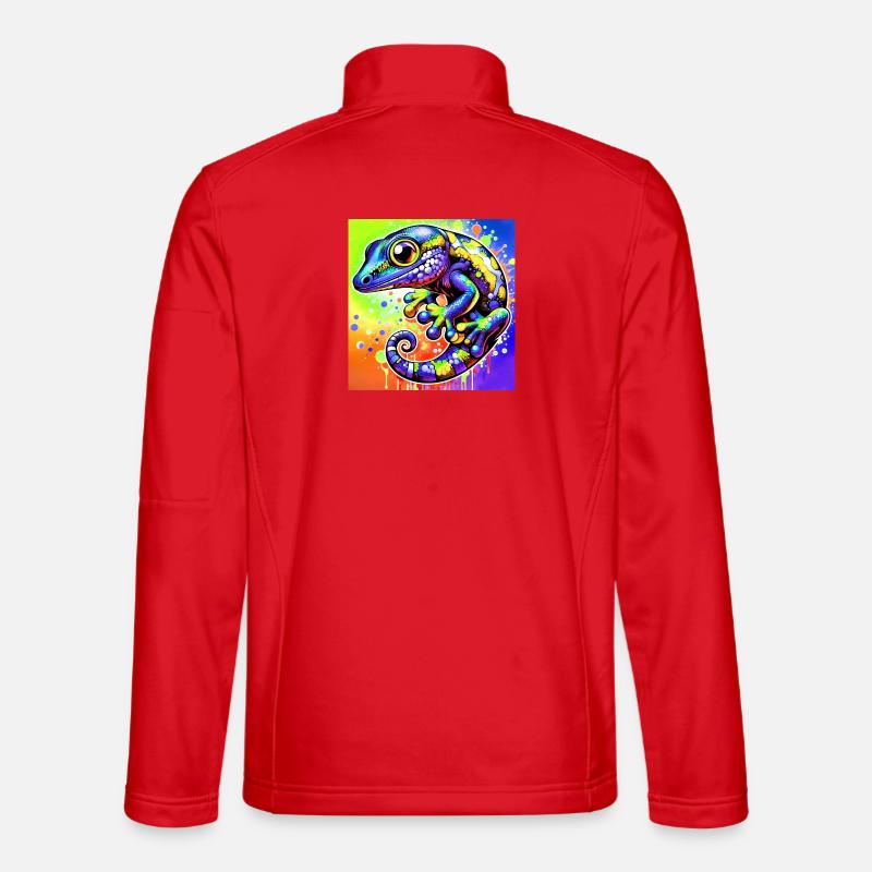 Gecko - Unisex Softshell Jacket - red