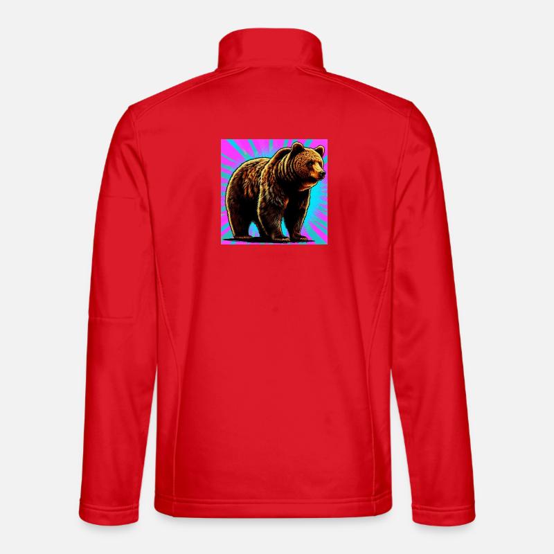 bear Unisex Softshell Jacket