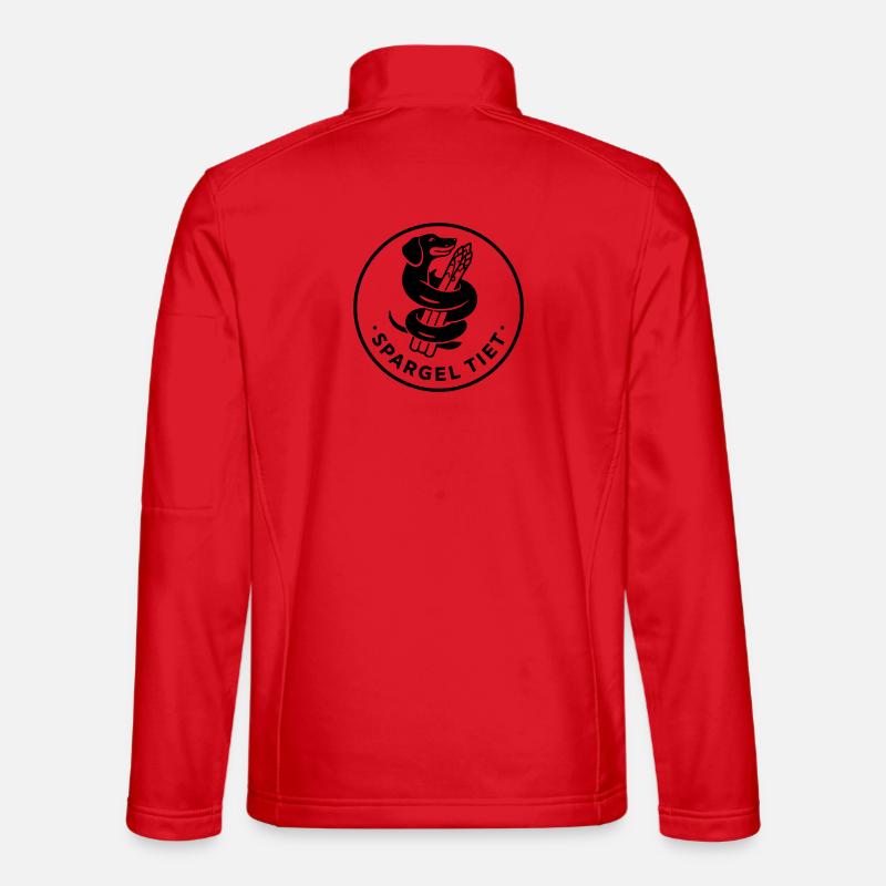 spargel tiet dackel Unisex Softshelljacke