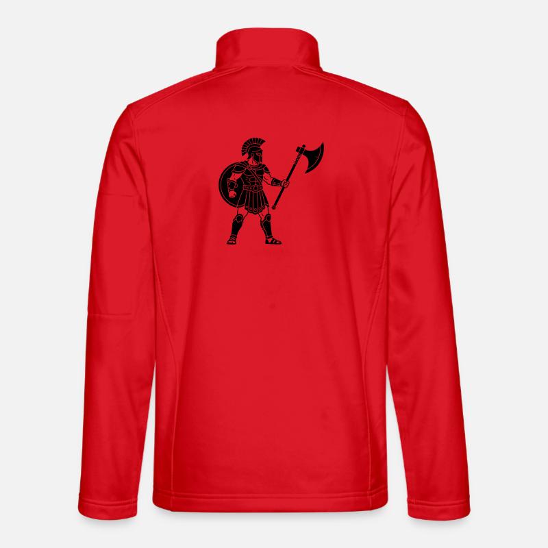 Soldat Griechenland - Unisex Softshelljacke - Rot