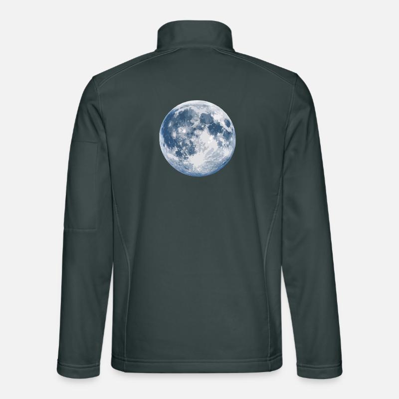 Silhouette au clair de lune Veste en tissu softshell Unisexe