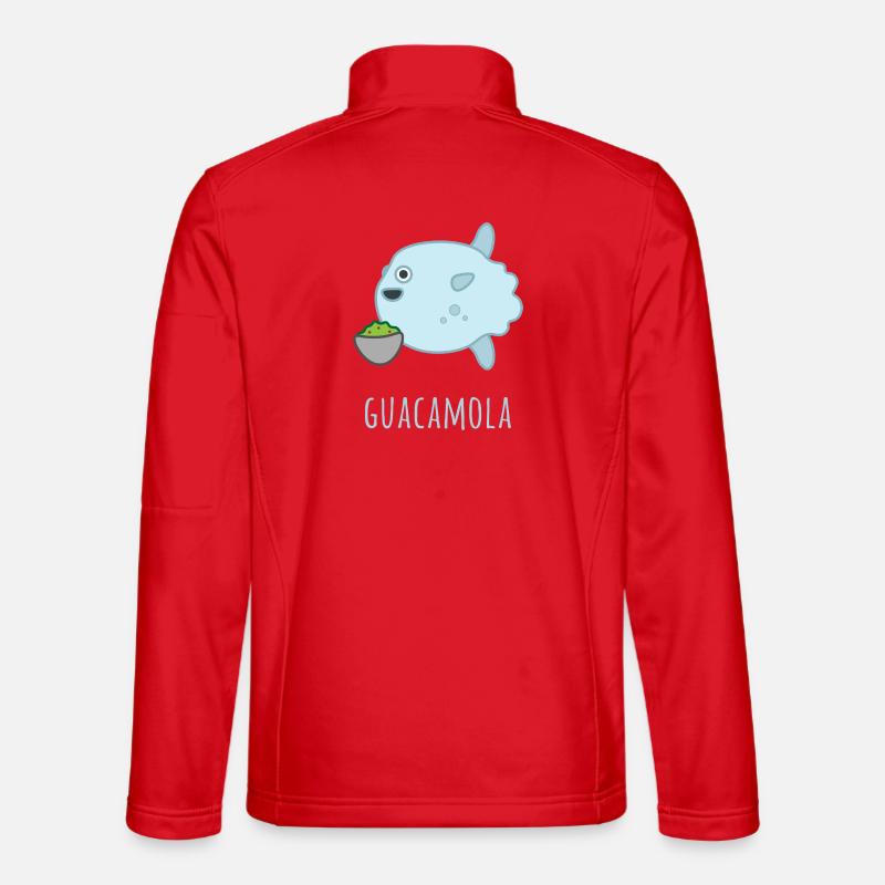 Mola Mola Guacamola - Unisex Softshell Jacket - red