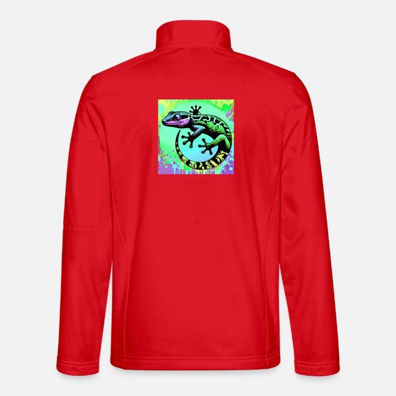 Gecko - Unisex Softshell Jacket - red