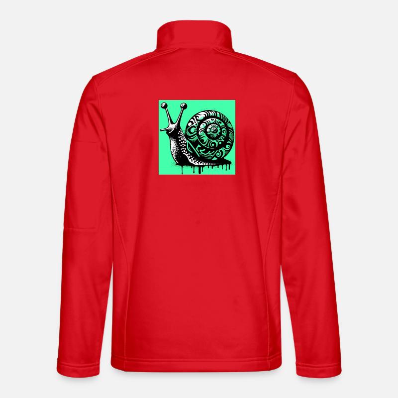 Snail - Unisex Softshell Jacket - red