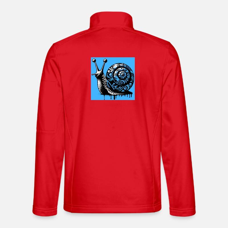 Snail - Unisex Softshell Jacket - red