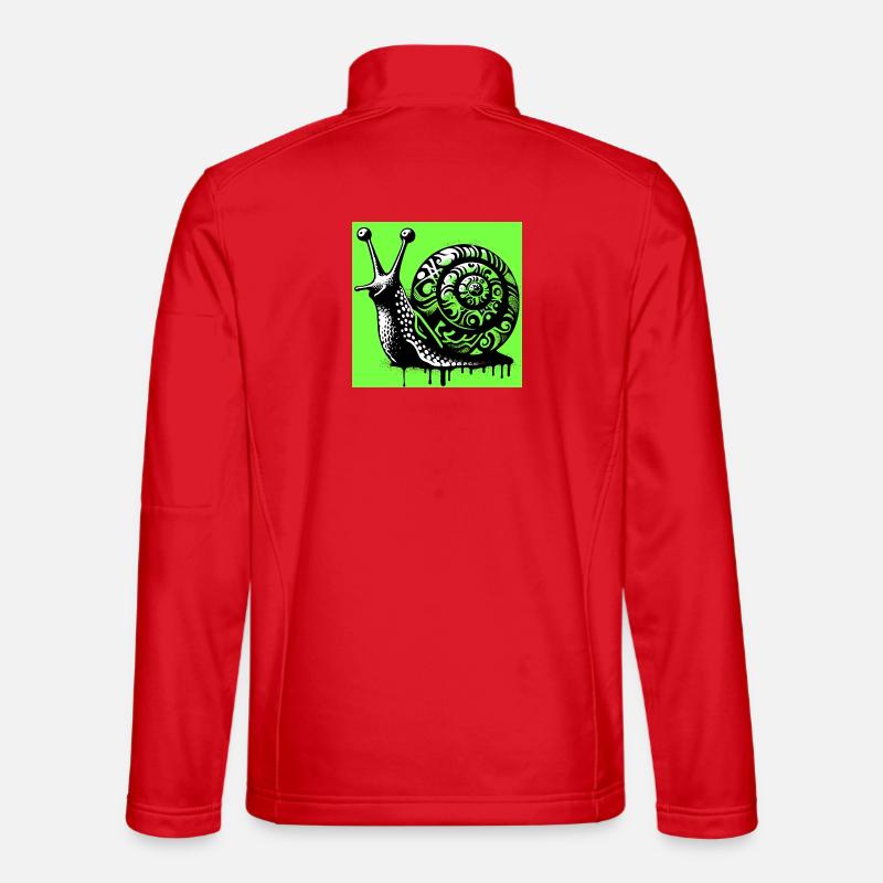 Snail - Unisex Softshell Jacket - red