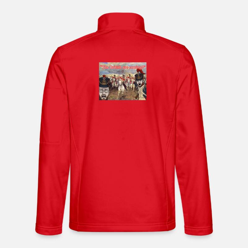 BRITISHIN-gebunden - Unisex Softshelljacke - Rot