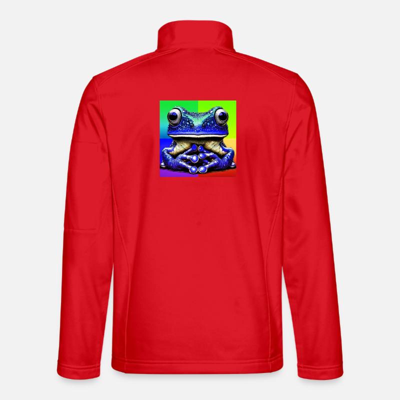 frog - Unisex Softshell Jacket - red