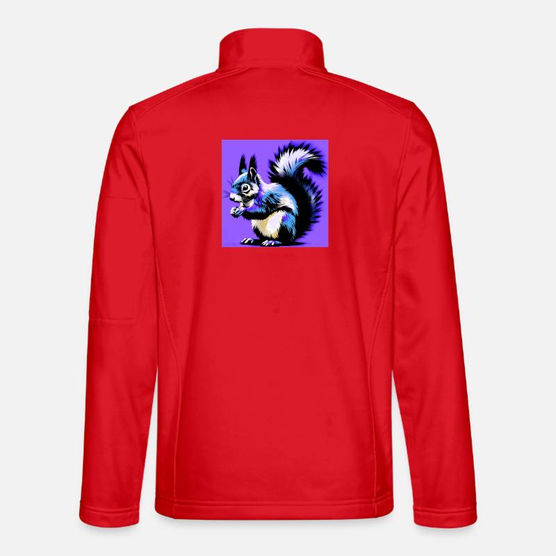 écureuil Veste en tissu softshell Unisexe