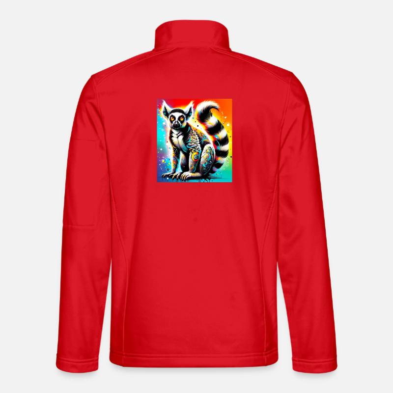 Lemur - Unisex Softshell Jacket - red