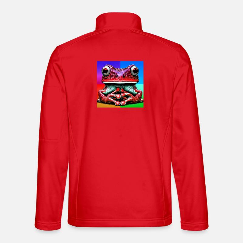 grenouille Veste en tissu softshell Unisexe