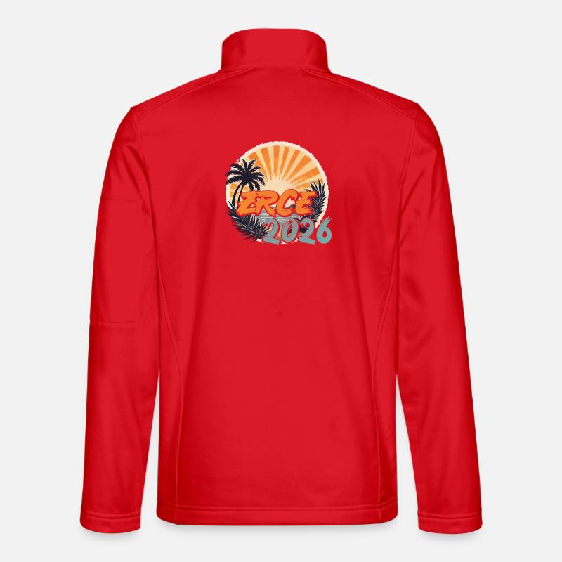 Zrce 2026 - Giacca softshell unisex - rosso
