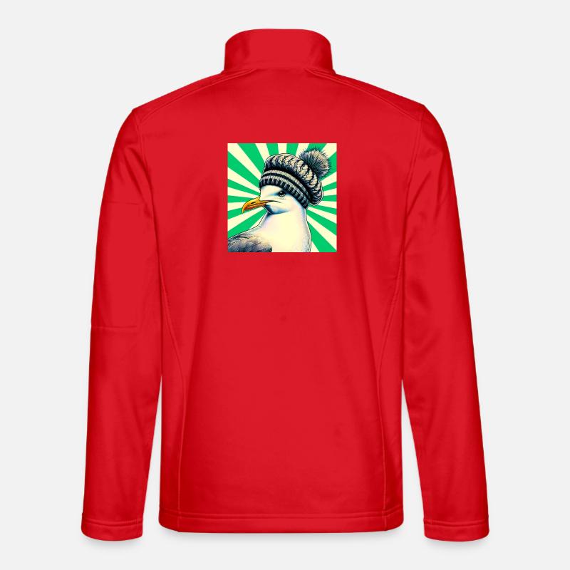 Möwe - Unisex Softshelljacke - Rot