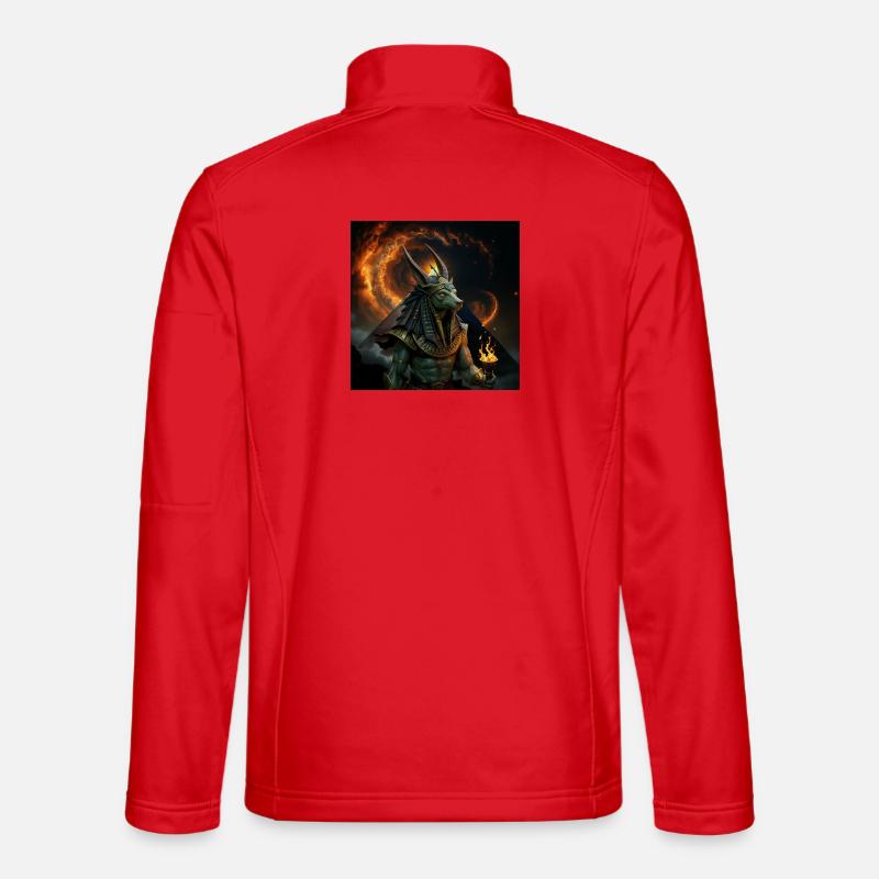 Anubis Fire Warrior - Unisex Softshell Jacket - red