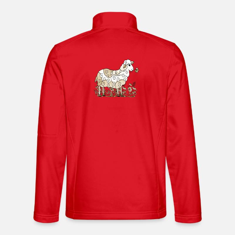 Mouton Veste en tissu softshell Unisexe