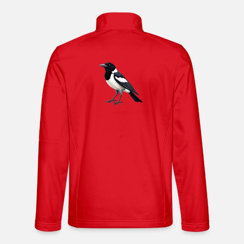 Elstern Elster - Unisex Softshelljacke - Rot