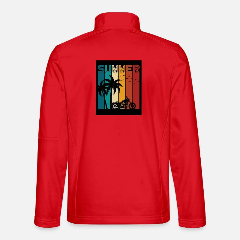summer - Unisex Softshell Jacket - red