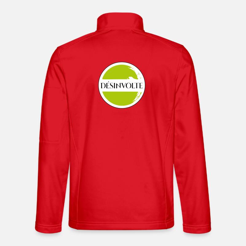 Désinvolte  - Veste en tissu softshell Unisexe - rouge