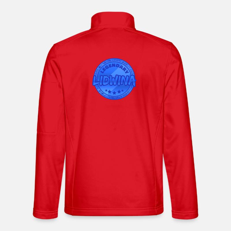 Lidwina als Geschenkidee - Unisex Softshelljacke - Rot