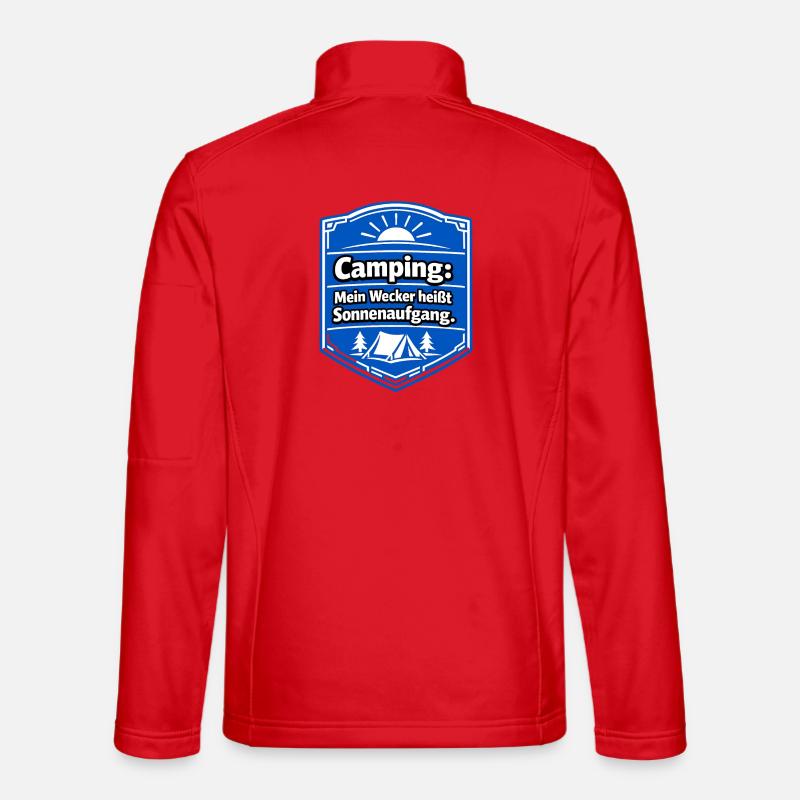 Camper - Unisex Softshelljacke - Rot