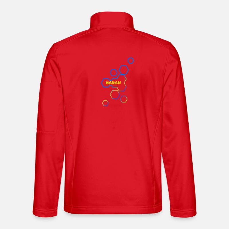 Style Baran - Unisex Softshelljacke - Rot