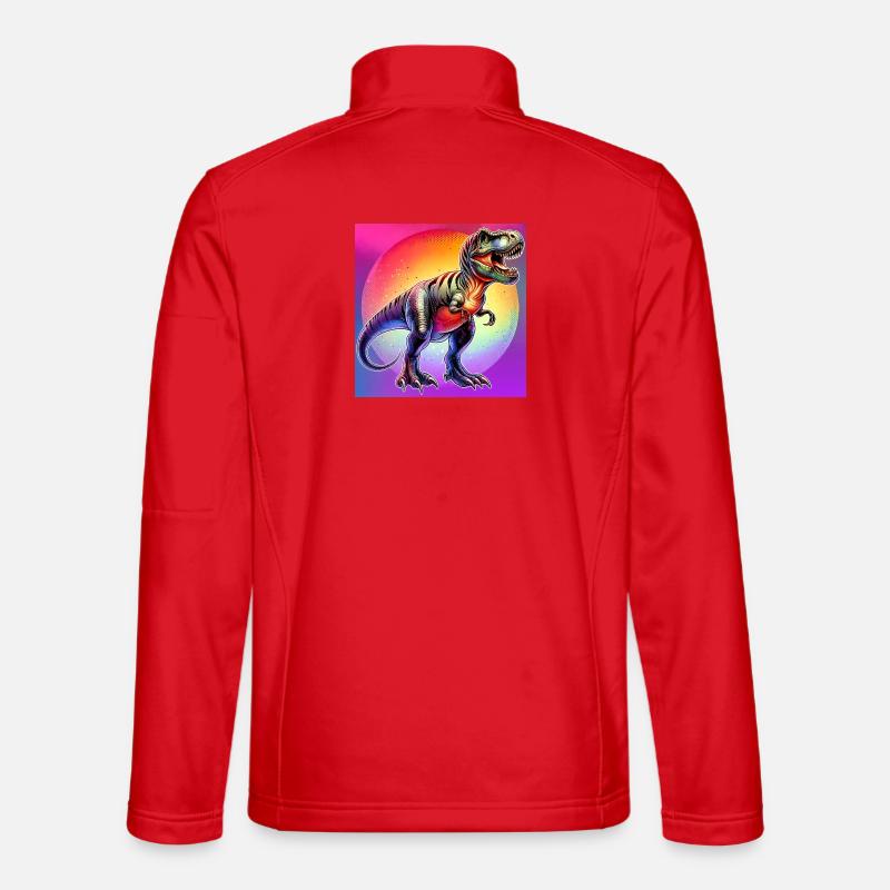 Dinosaurier Unisex Softshelljacke