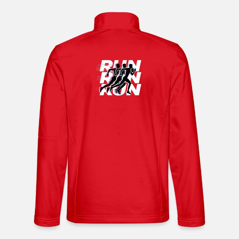 Racing Silhouettes - Unisex Softshell Jacket - red