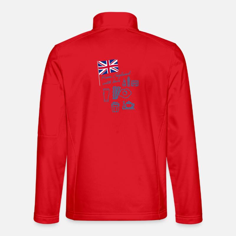 EXANGLIA (Blue) Unisex Softshell Jacket