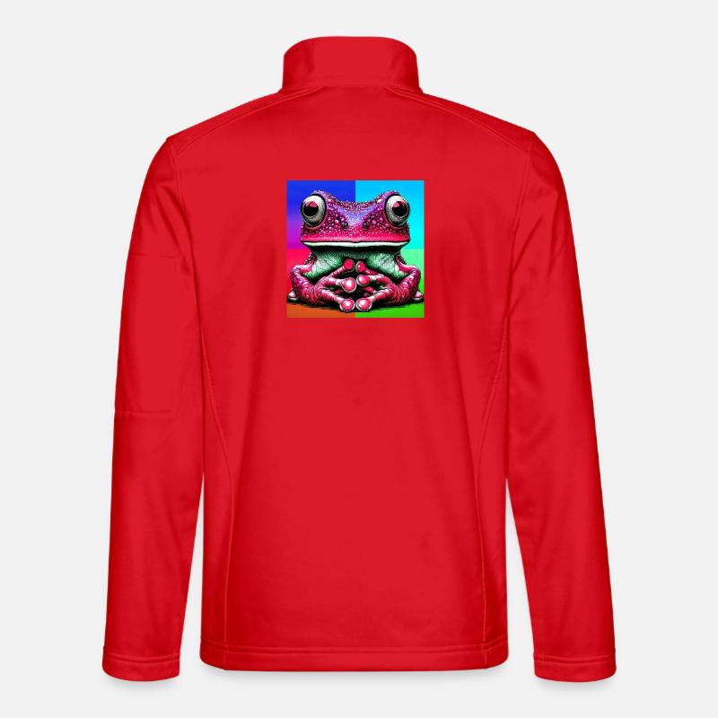 frog - Unisex Softshell Jacket - red