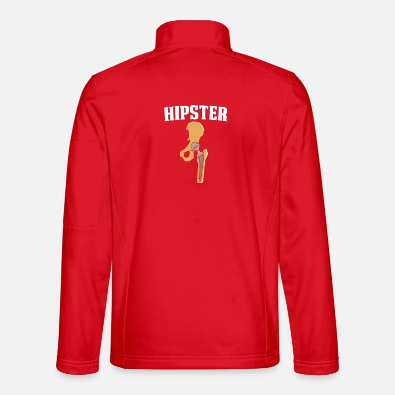 Hips Hip Joint Hips - Unisex Softshell Jacket - red