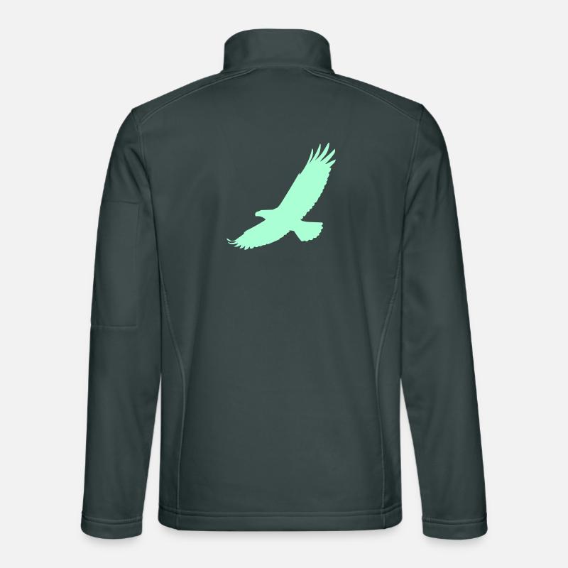 Falcon in flight Unisex Softshell Jacket