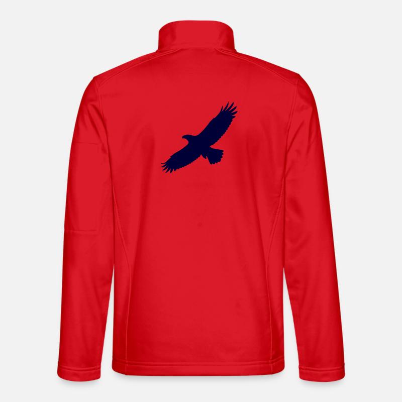 adler - Unisex Softshelljacke - Rot