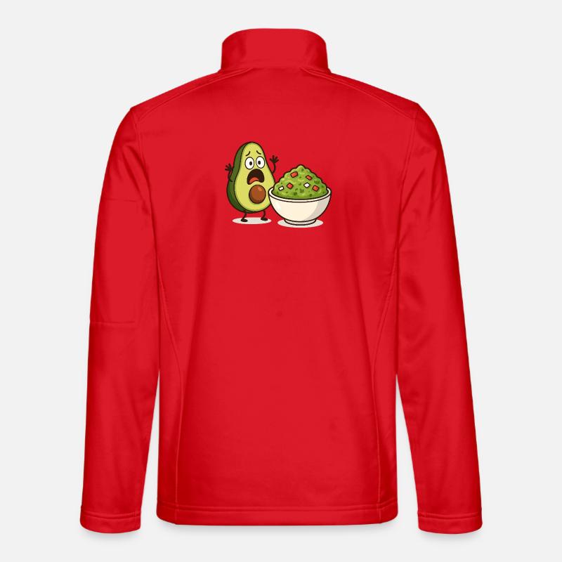 Avocado Guacamole Shock Unisex Softshelljacke