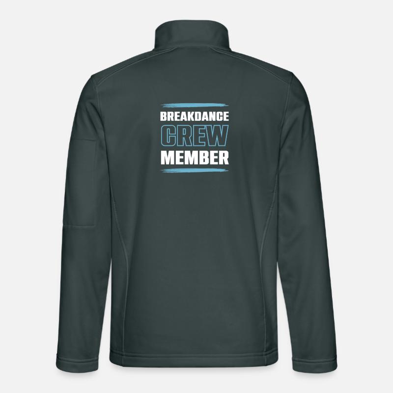 Équipe de breakdance Veste en tissu softshell Unisexe