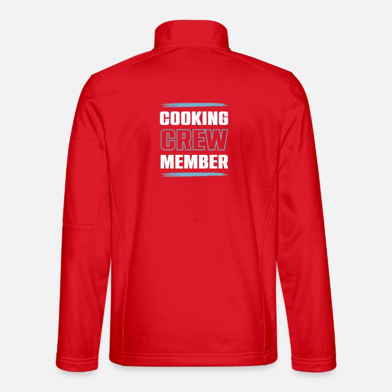 Cooking Crew - Unisex Softshell Jacket - red