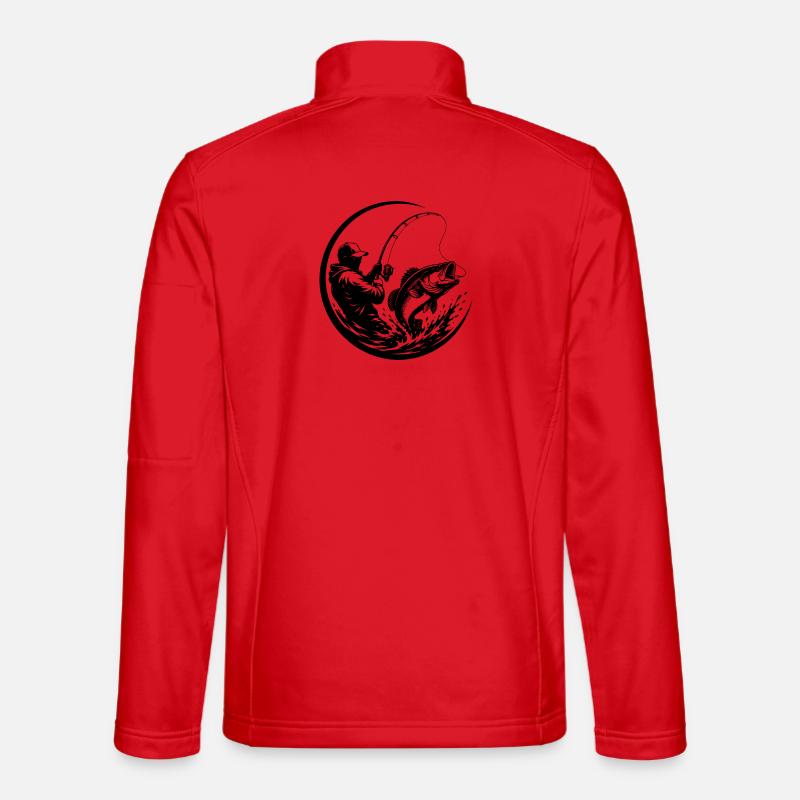 Pêcheur Veste en tissu softshell Unisexe