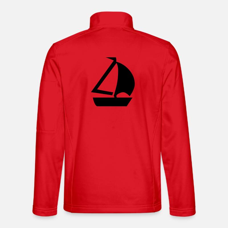 Segeln - Unisex Softshelljacke - Rot