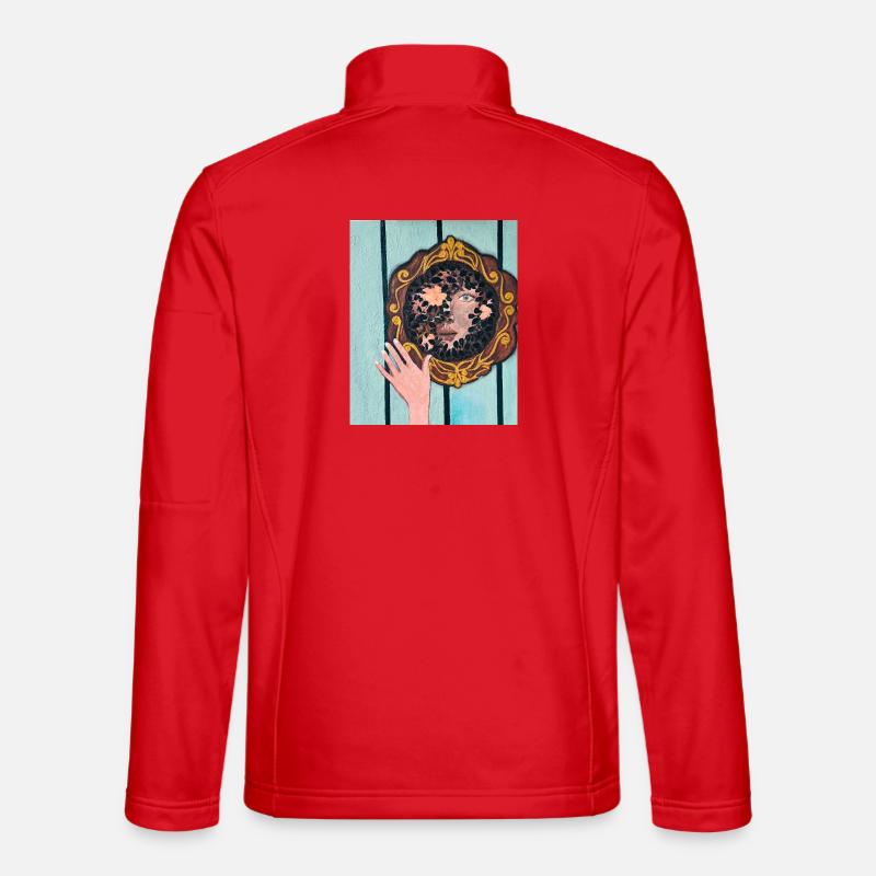 Soul Beauty - The True Face - Unisex Softshell Jacket - red