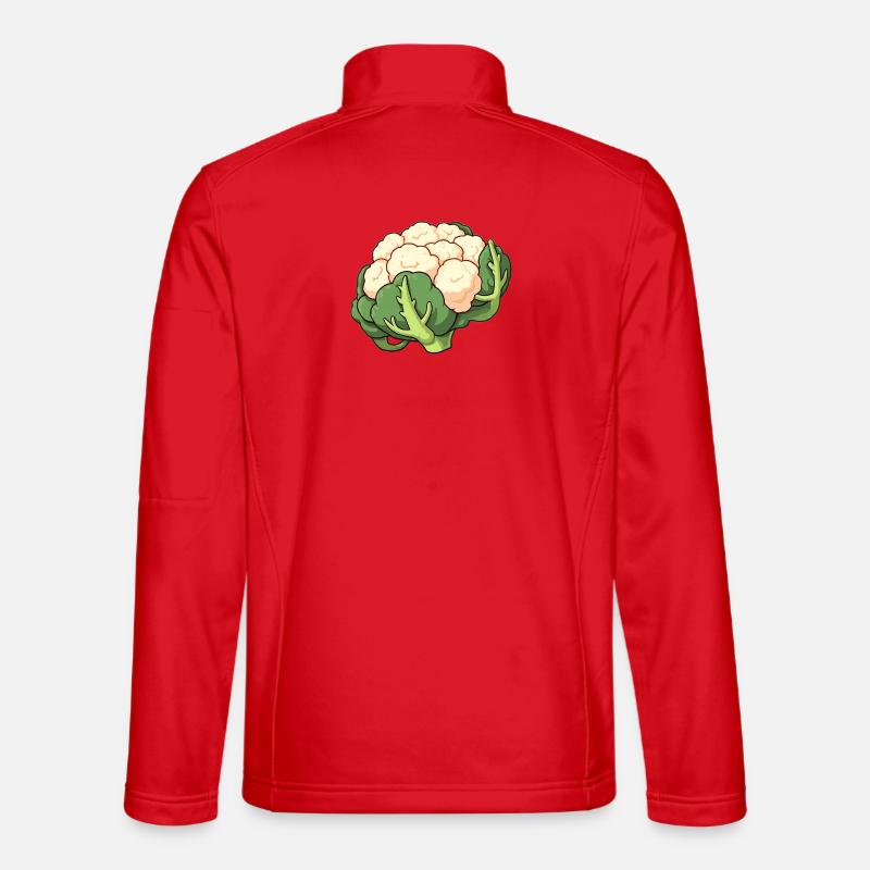 cauliflower - Unisex Softshell Jacket - red