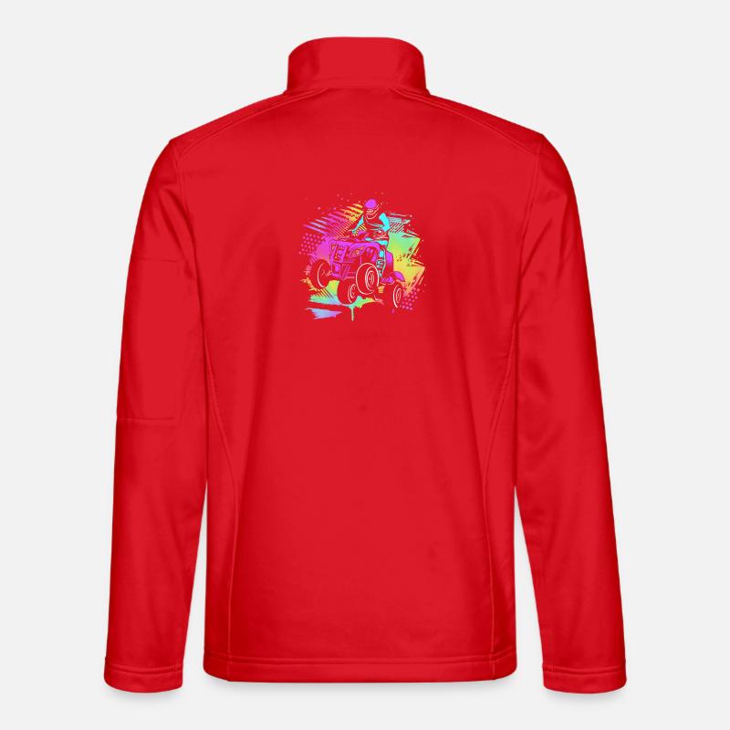 Quad - Unisex Softshelljacke - Rot
