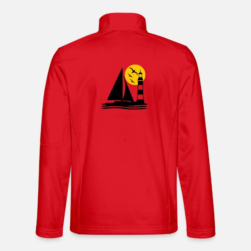 Sail - Unisex Softshell Jacket - red