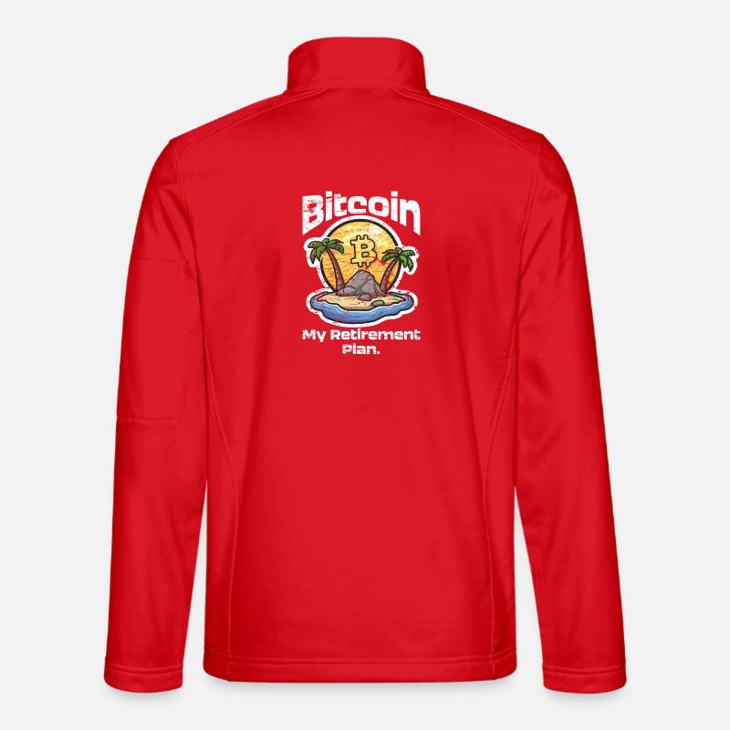 Plan Bitcoin Unisex Softshell Jacket