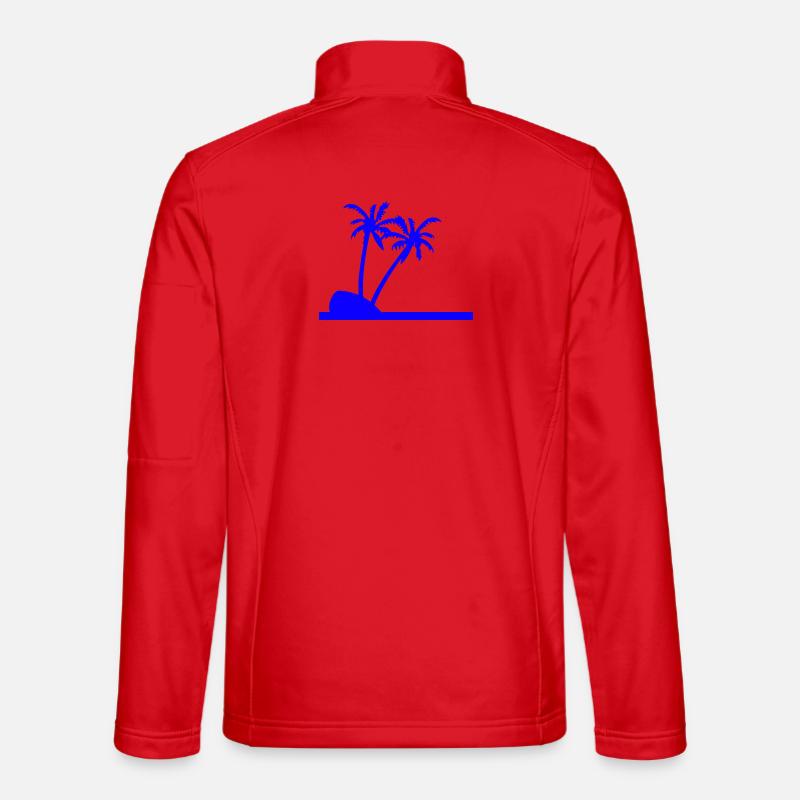 Palm trees Unisex Softshell Jacket