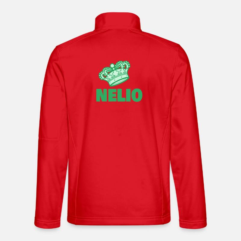 Nelio als Koenig - Unisex Softshelljacke - Rot