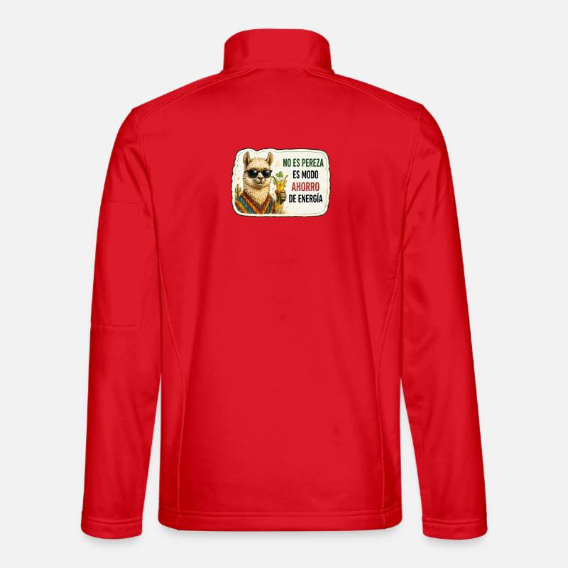 Modo ahorro de energía - Unisex Softshelljacke - Rot